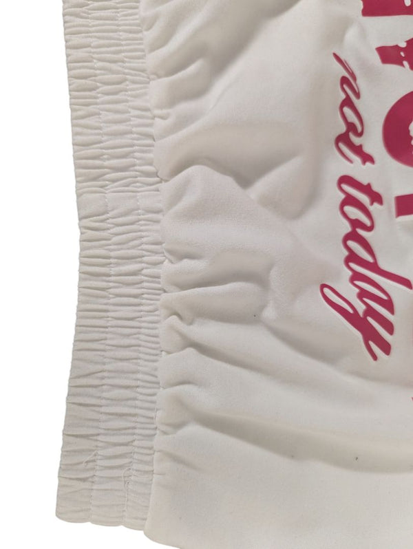 Letter Print Crop Top