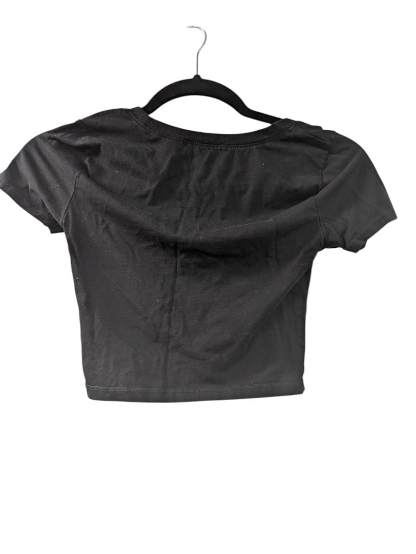 Black Fashion Nova Women's Crop Top (S)