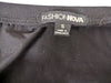 Black Fashion Nova Women's Crop Top (S)