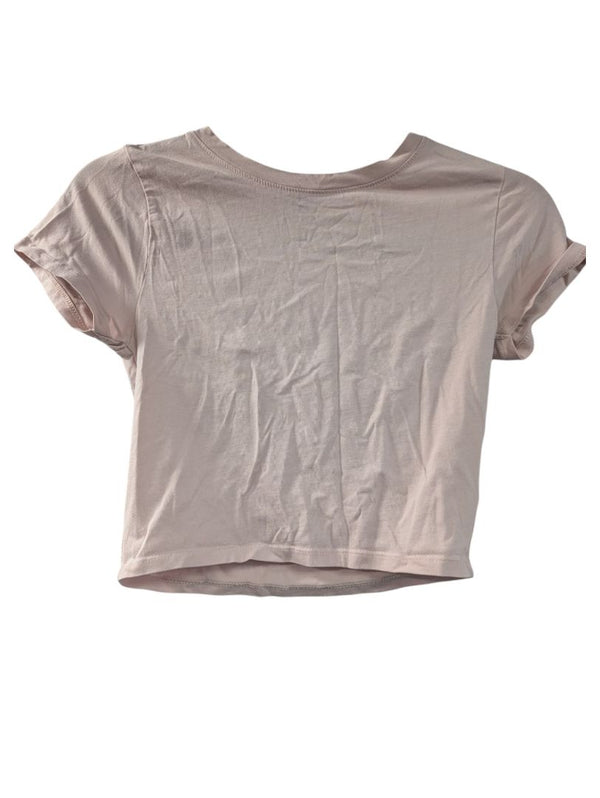 Pink Women's Fashion Nova Crop Top (S)
