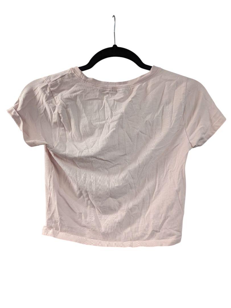 Pink Women's Fashion Nova Crop Top (S)