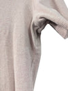 Ribbed Pink Short Sleeve T-Shirt (L) Clothing