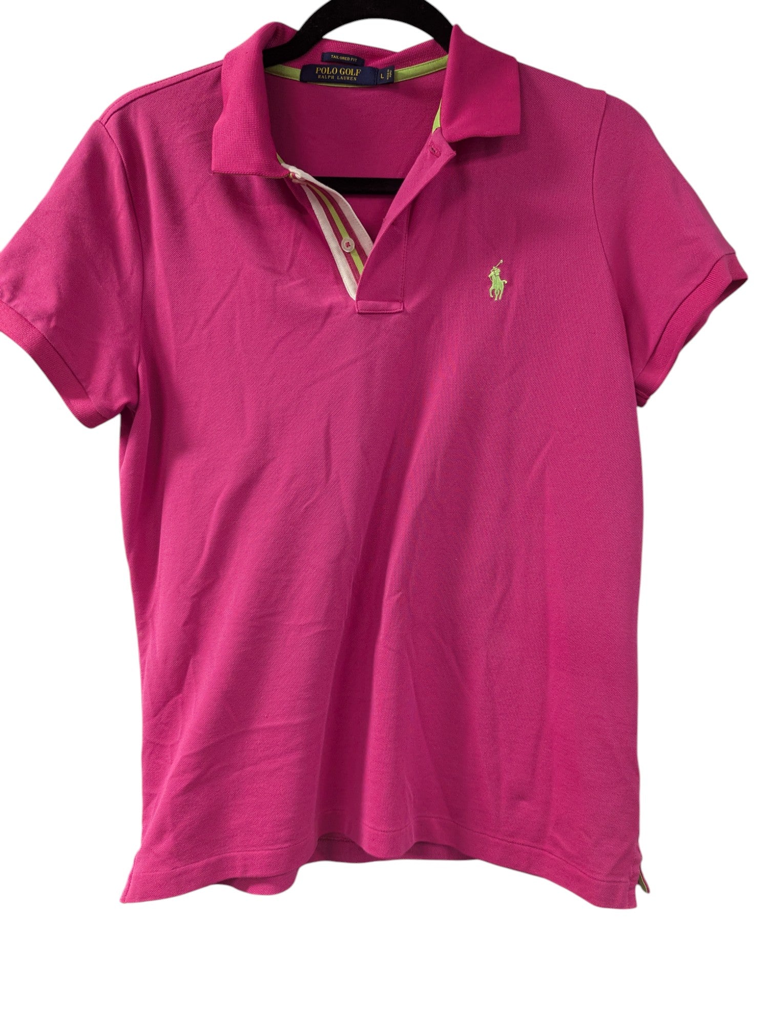 Hot Pink Polo Shirt Polo Golf Size L