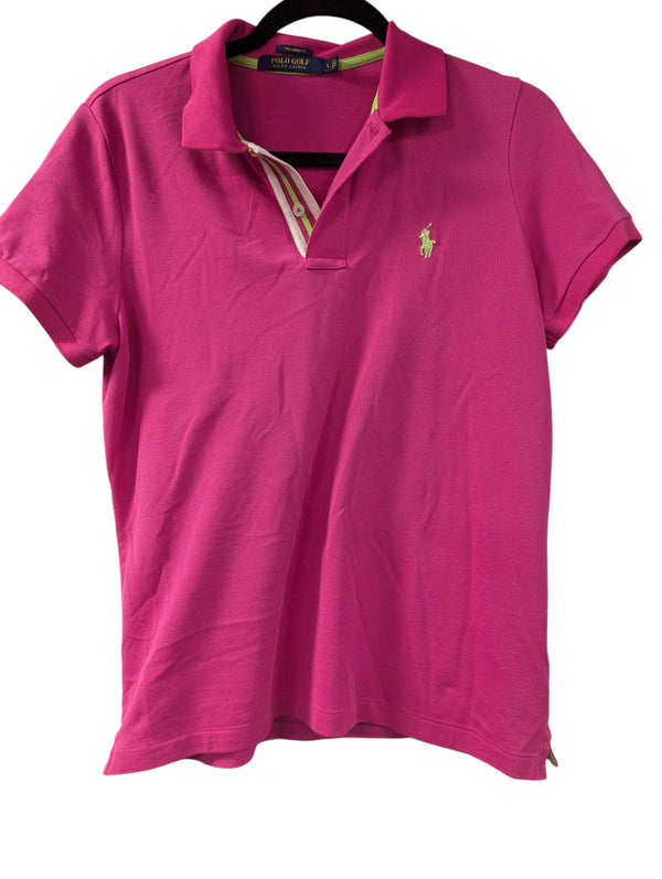 Hot Pink Polo Shirt Polo Golf Size L