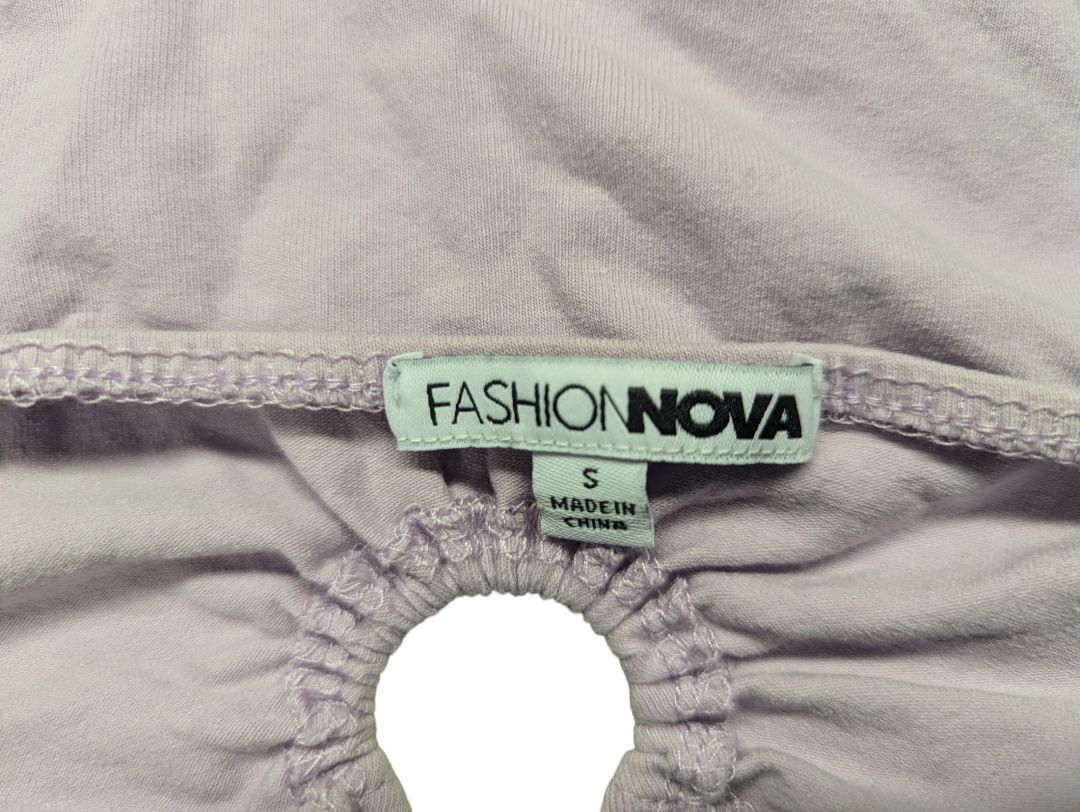 Purple Tube Top Fashion Nova Size S