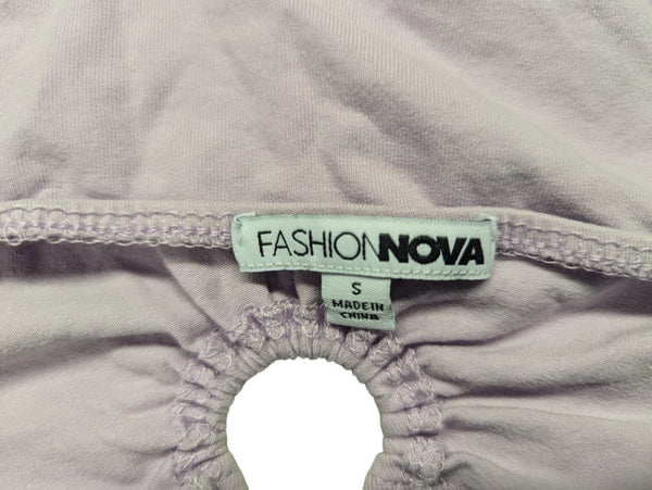 Purple Tube Top Fashion Nova Size S