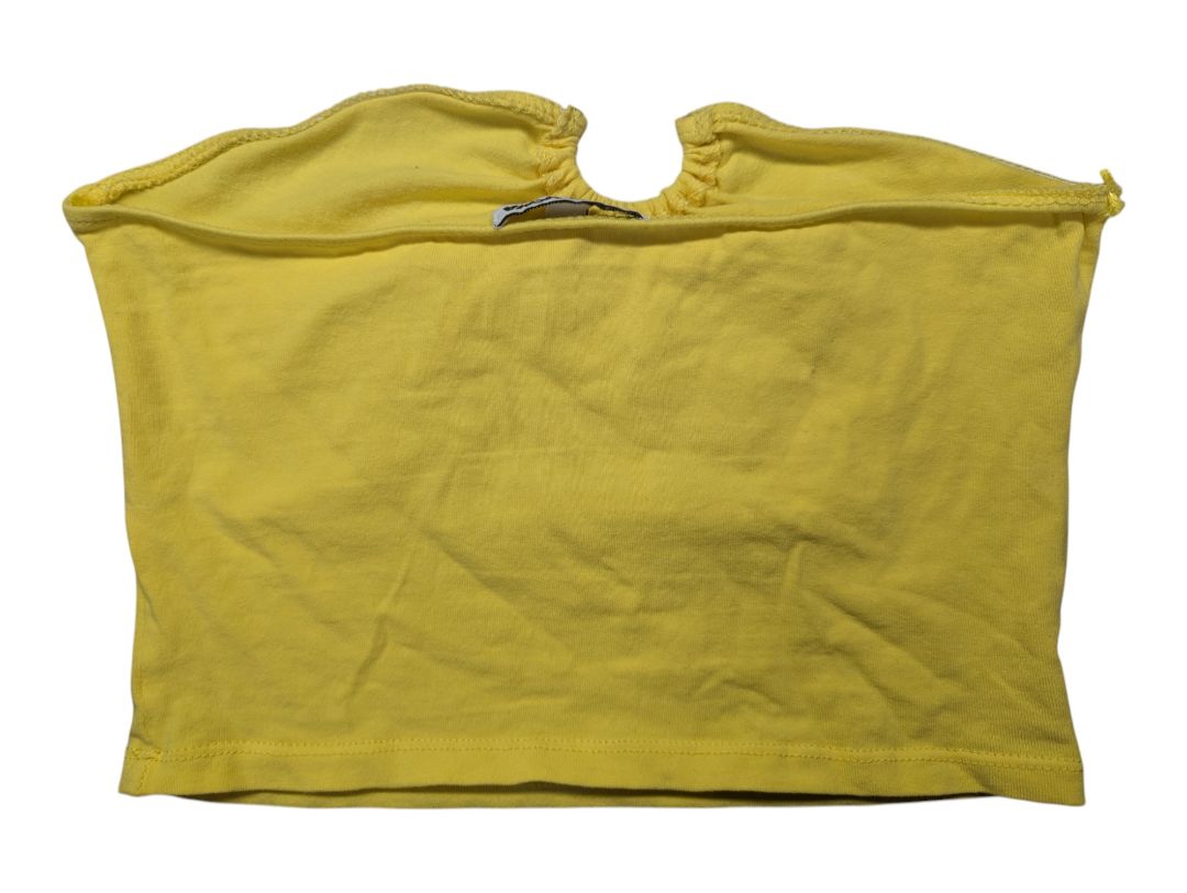 Yello Tube Top Fashion Nova Size S