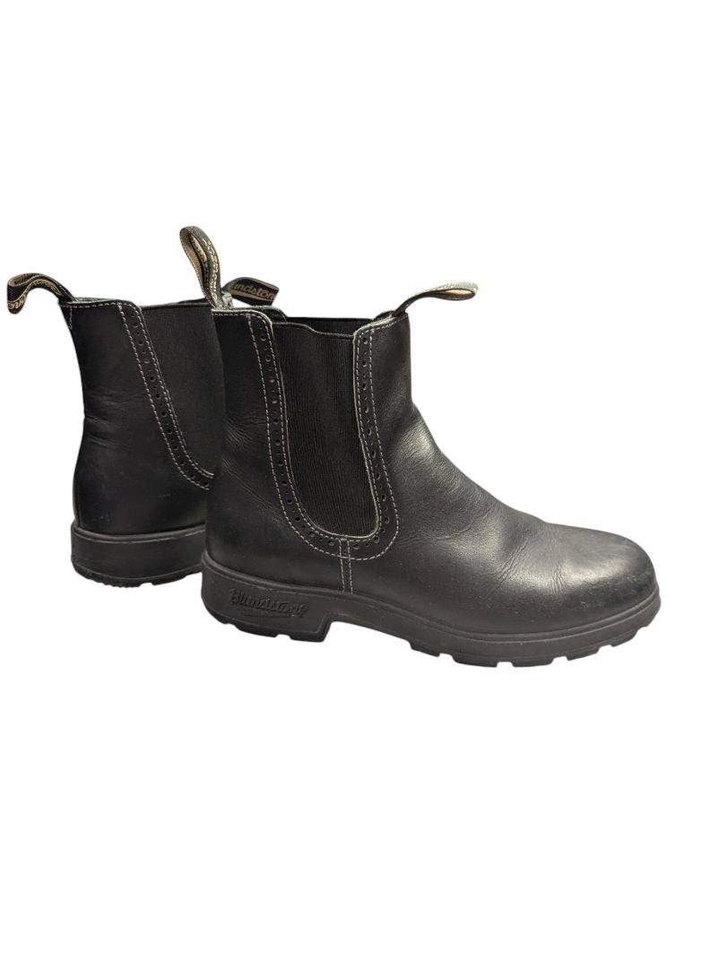 Black Leather Boots Blundestone Size 5