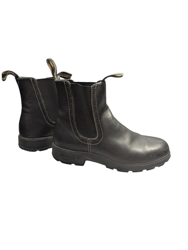 Black Leather Boots Blundestone Size 5