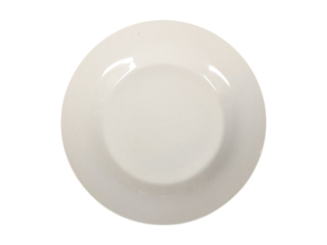 White Ceramic Plate Set Mayfair&Jackson (set of 16)