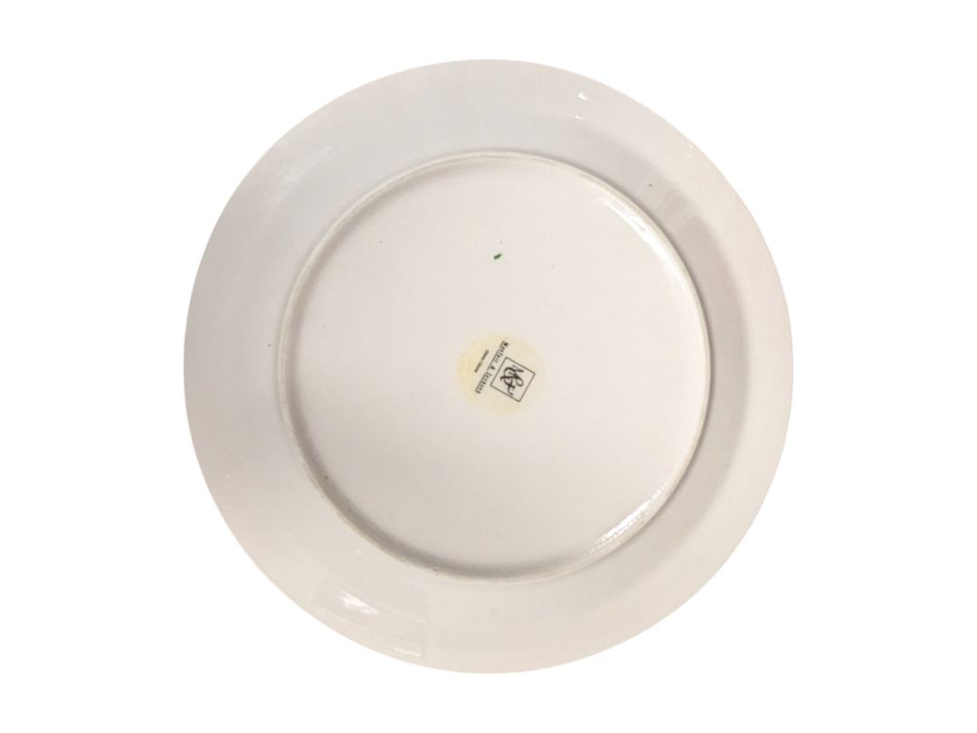 White Ceramic Plate Set Mayfair&Jackson (set of 16)