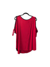 Red Shoulder Off Shirt Nygard Size XS