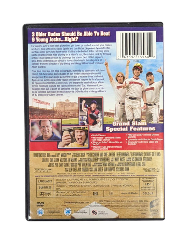 The Benchwarmers DVD Rob Schneider David Spade