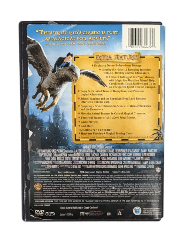 Harry Potter and the Prisoner of Azkaban DVD