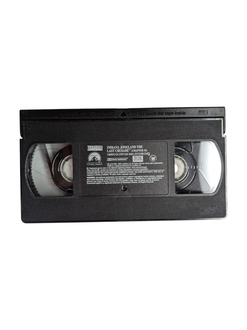 Indiana Jones and the Last Crusade VHS