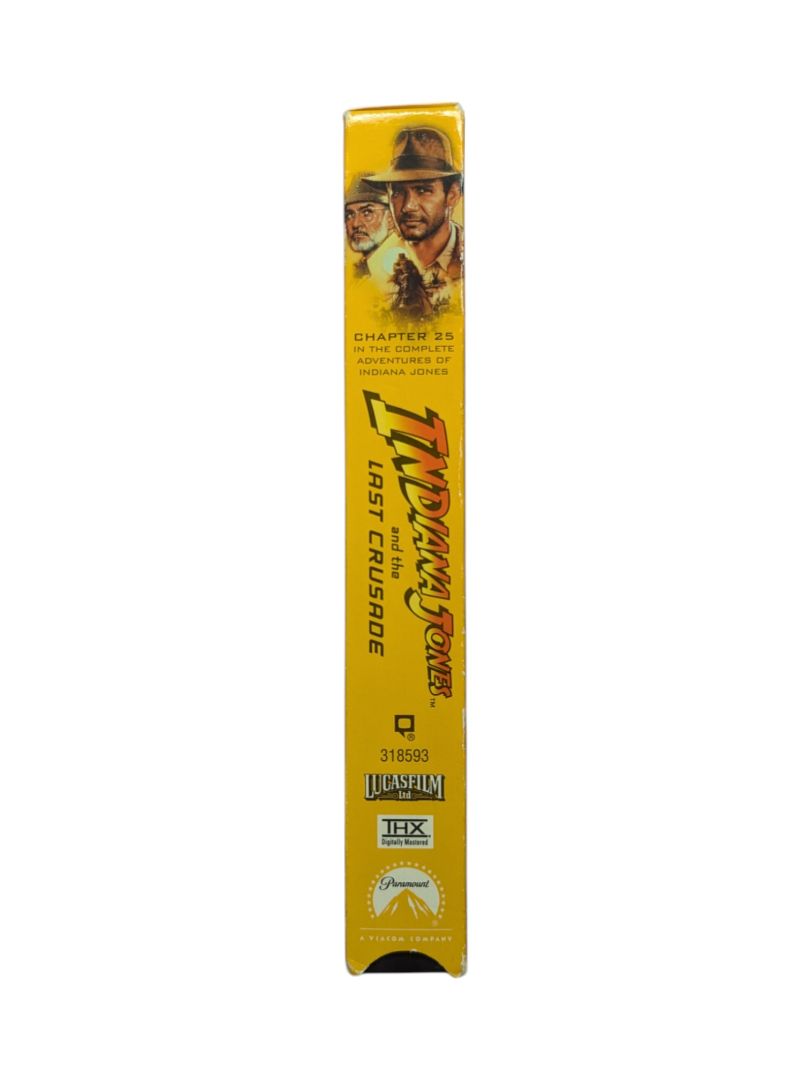 Indiana Jones and the Last Crusade VHS