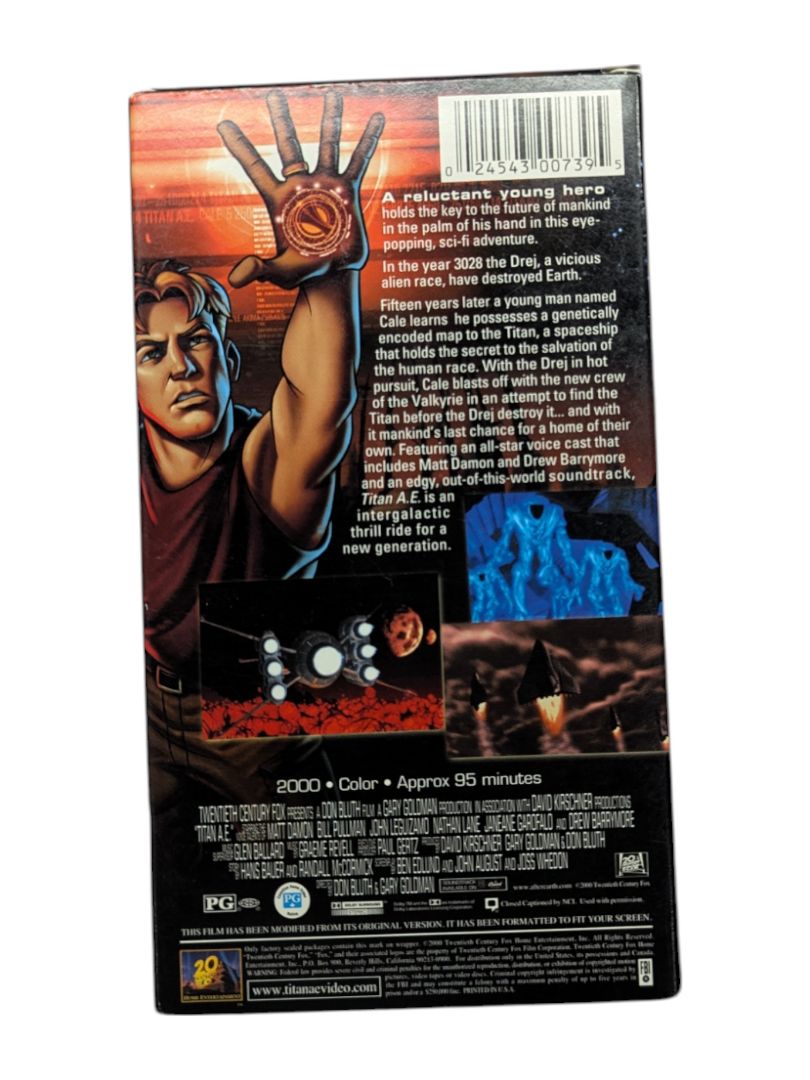 Titan A.E. VHS