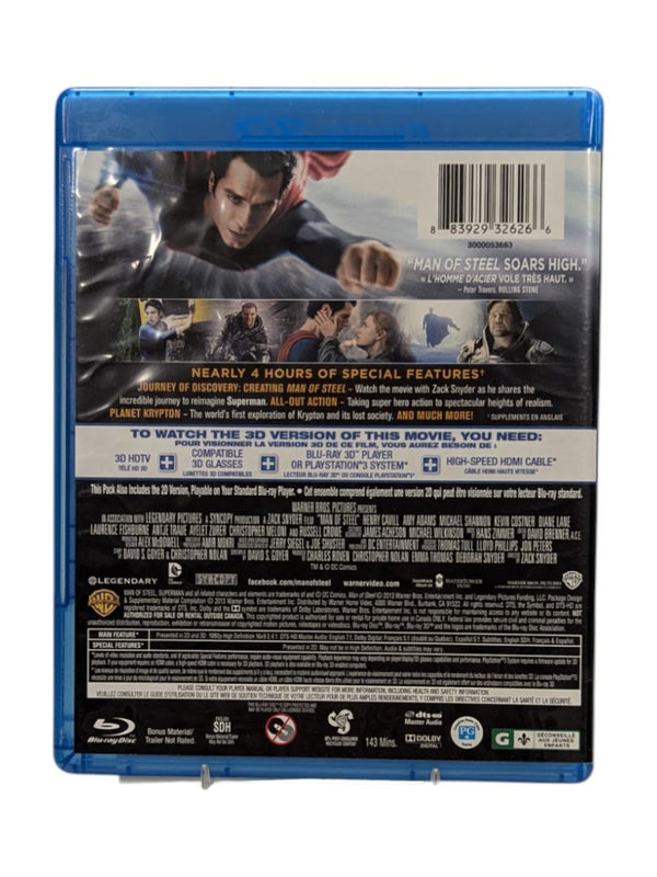 Man of Steel (3D Blu-ray + Blu-Ray)