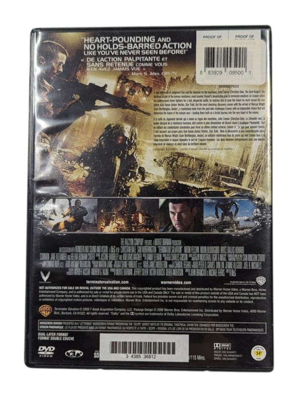 Terminator: Salvation DVD