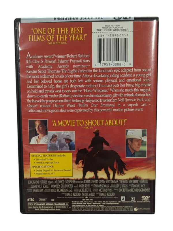 The Horse Whisperer DVD