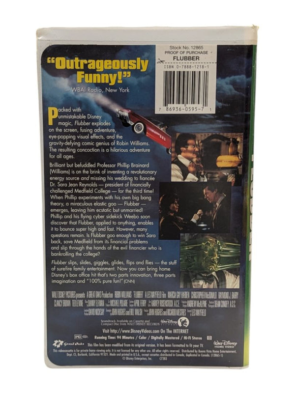 Flubber 1998 VHS