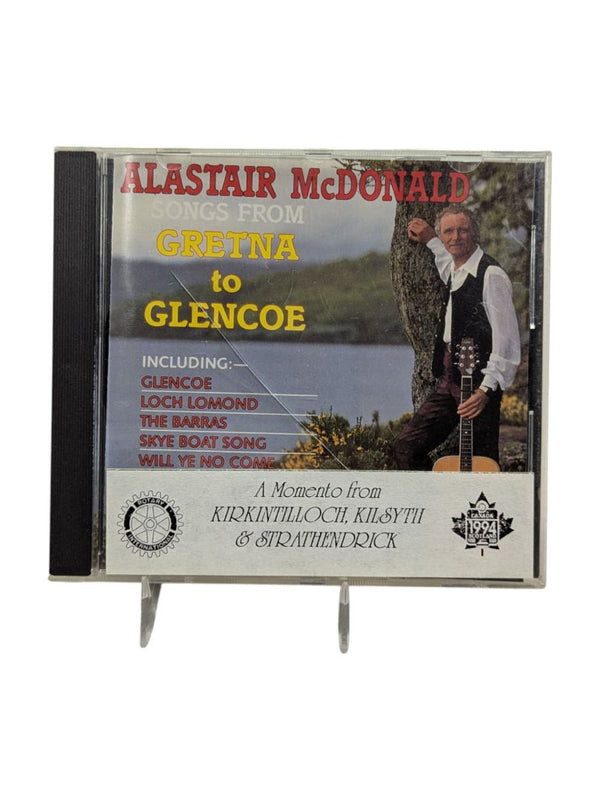 Alastair McDonald Songs From Gretna To Glencoe CD