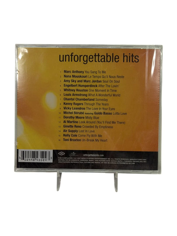 Unforgettable Hits Sealed CD