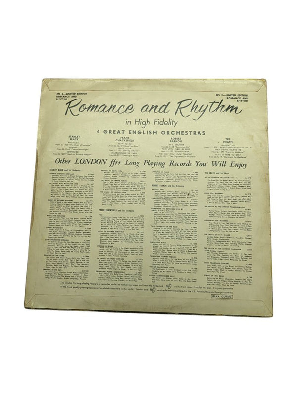Romance and Rhythm in High Fidelity (4 Orchestras) Record