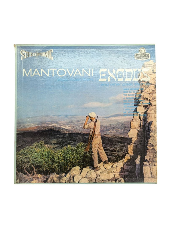 Vintage LP "Mantovani's Plays Music from Exodus"