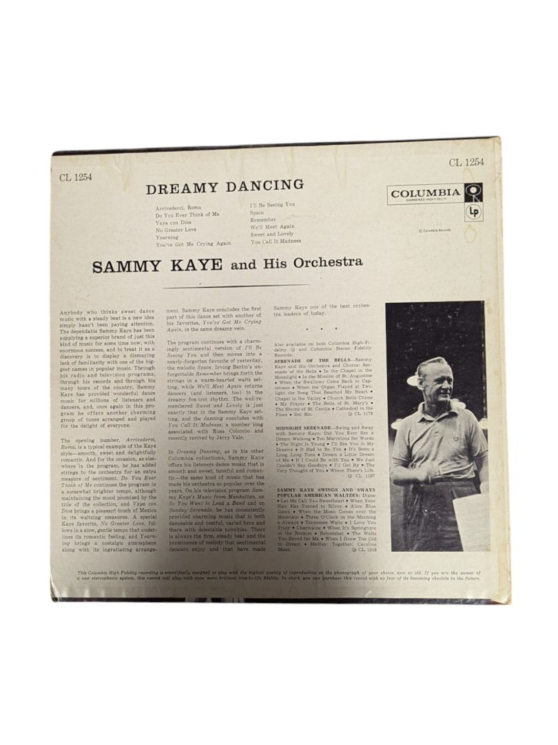 Dreamy Dancing Sammy Kaye and His Orchestra LP