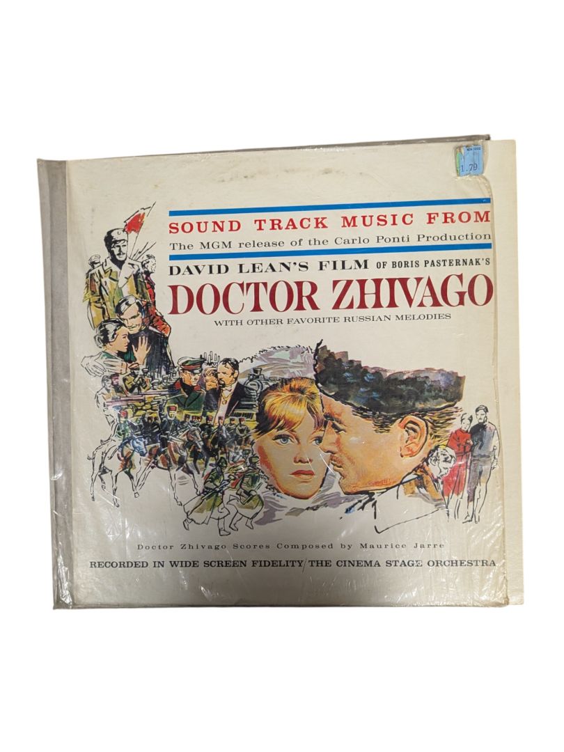 Doctor Zhivago Scores Composed by Maurice Jarre LP