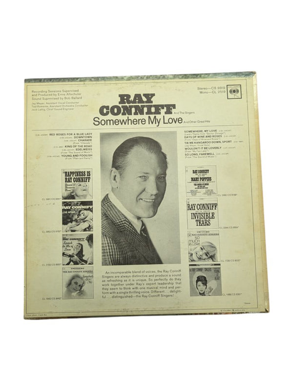 Ray Conff and The Singers: Somewhere my Love and Other Great Hits LP