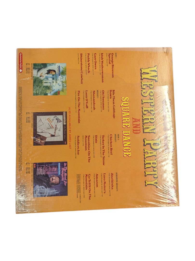 James Last Western Party and Square Dance LP