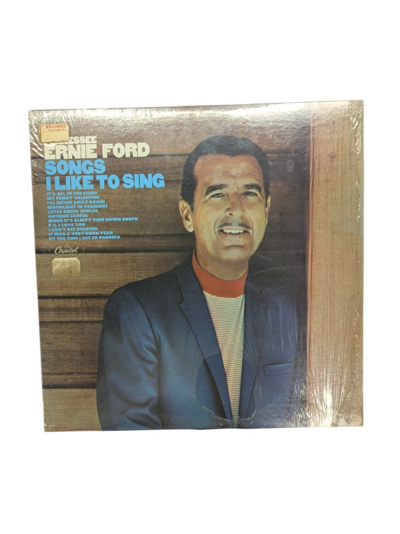Ernie Fords: Songs I Like to Sing LP