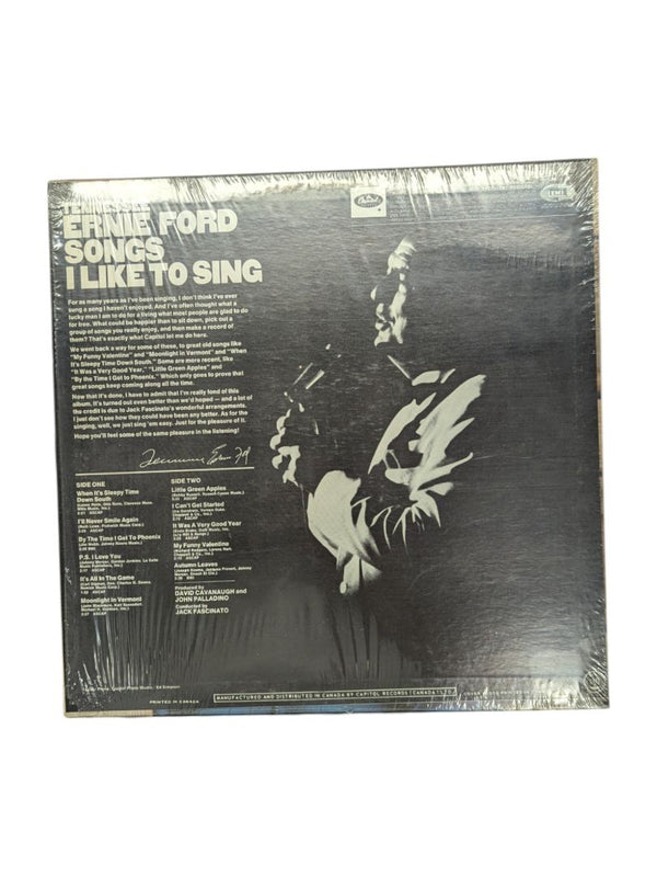 Ernie Fords: Songs I Like to Sing LP