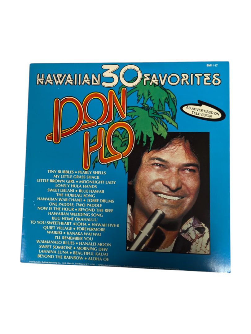 Don Ho: Hawaiian 30 Favorites LP