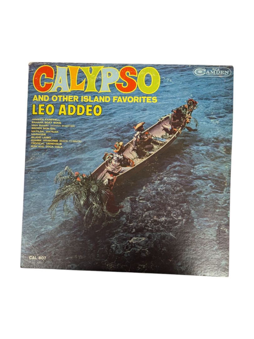 Calypso and Other Island Favorites Leo Addeo LP
