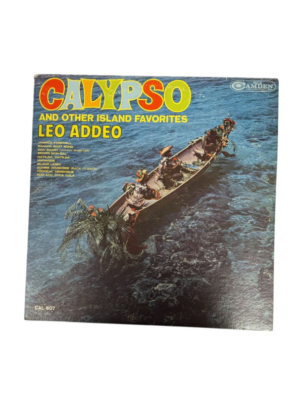 Calypso and Other Island Favorites Leo Addeo LP