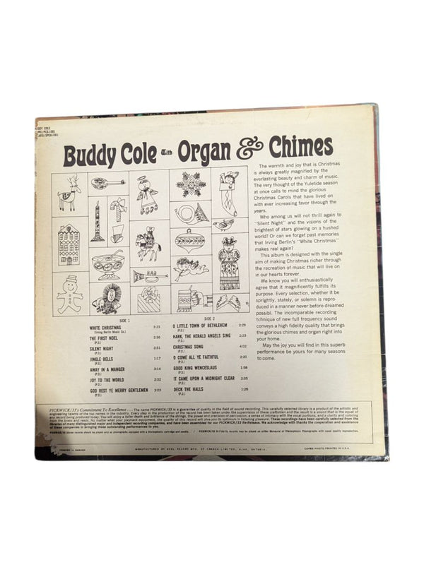Christmas Organ & Chimes with Buddy Cole LP