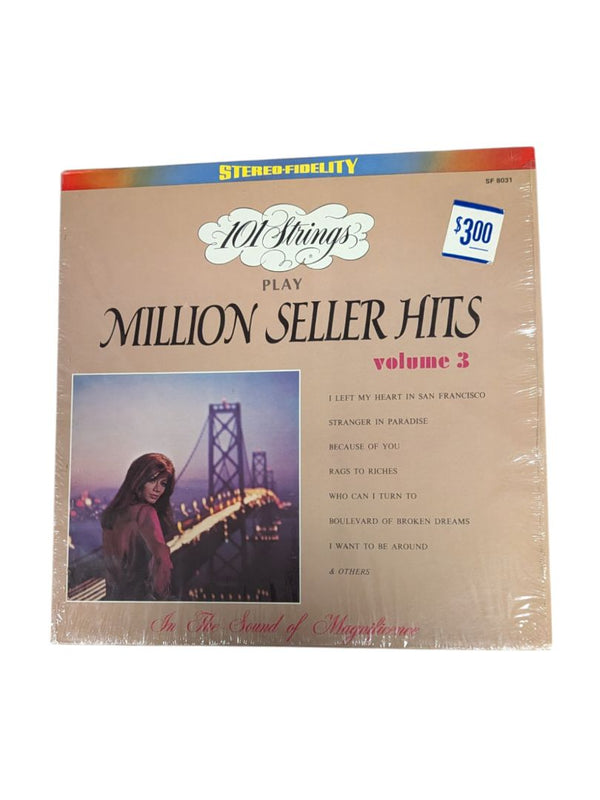 101 Strings Play: Million Seller Hits Volume 3 LP