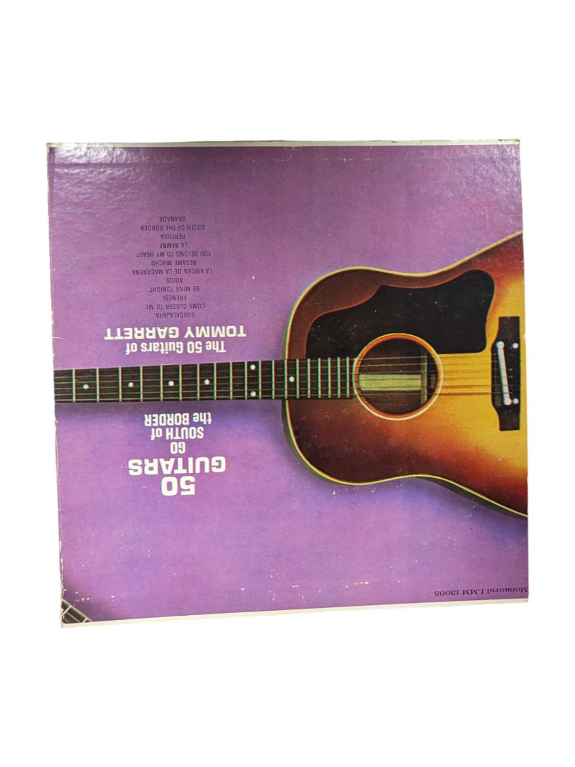 Tommy Garrett 50 Guitars: Go South of the Border LP
