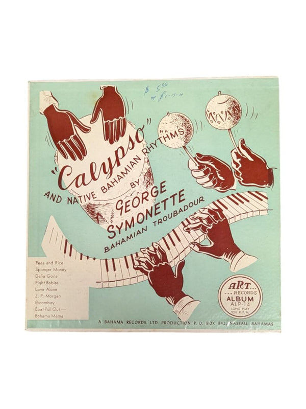 Calypso and Native Bahamian Rhythms by George Symonette LP
