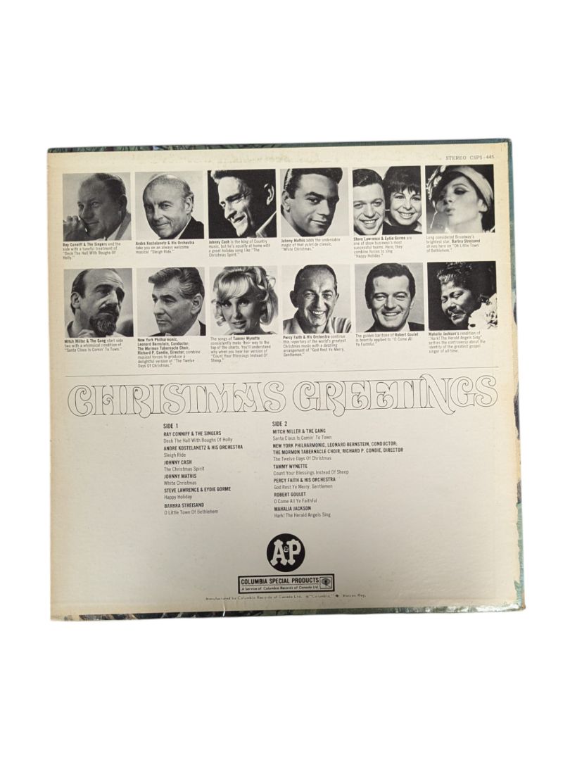 Christmas Greetings LP