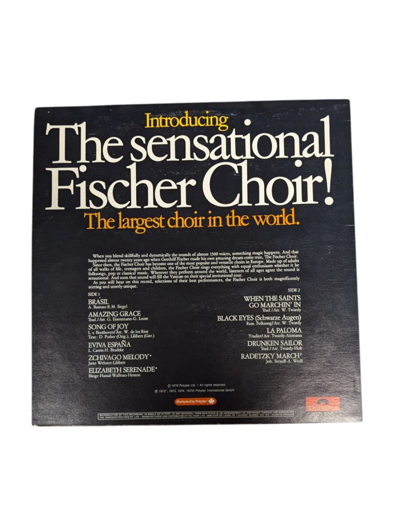 The Sensational Fischer Choir! LP