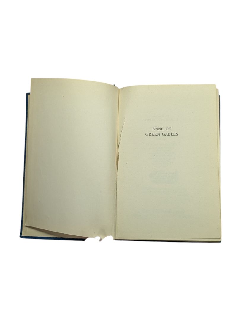 Anne of Green Gables Book