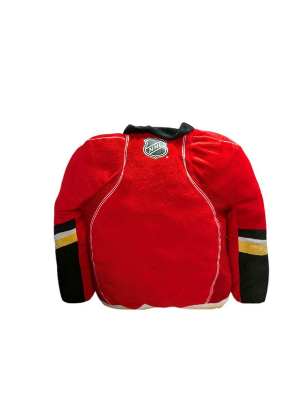 Calgary Flames Hockey Jersey-shaped Plush Pillow