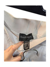 White Denim Skirt Stretchable Waist Frank Lyman Size 4