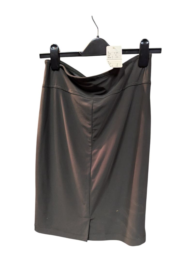 Black Stretchy Skirt Frank Lyman Size 6