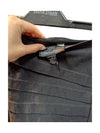 Black Skirt with Folded Pattern Frank Lyman Size 2