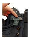 Black Stretchy Skirt with Buttons Frank Lyman Size 4